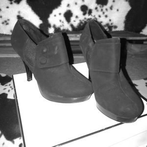 Black high heels